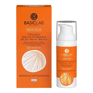 BasicLab Protecticus Tonująca Emulsja Ochronna SPF 50+ PA++++