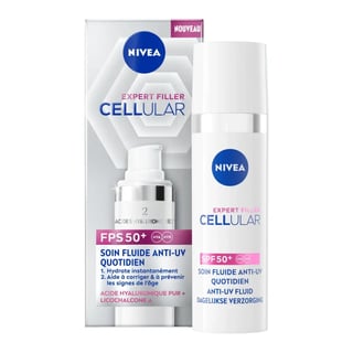Nivea Expert Filler Cellular Soin Fluide Anti UV Quotidien SPF50+