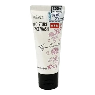 Daiso Ur Glam Vegan Cosmetics Moisture Face Wash