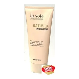 La Soie Clinical Skincare Oat Milk Gentle Facial Scrub