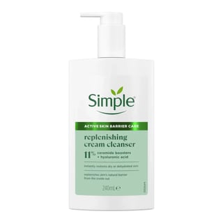 Simple Skincare Replenishing Face Cream Cleanser