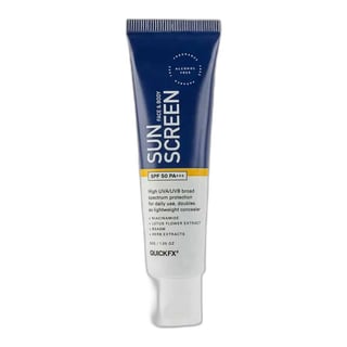 Quickfx Face And Body Sunscreen SPF 50 PA+++