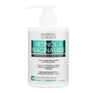 Advanced Clinicals Retinol + Niacinamide Body Lotion
