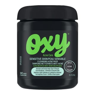 Oxy Acne Care Sensitive Skin Cleansing Acne Pads