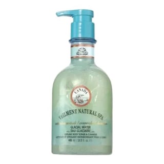AVON Veilment Natural Spa Glacial Water Cooling Body Scrub & Cleanser