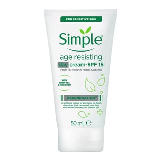Simple Skincare Age Resisting Day Cream-SPF 15