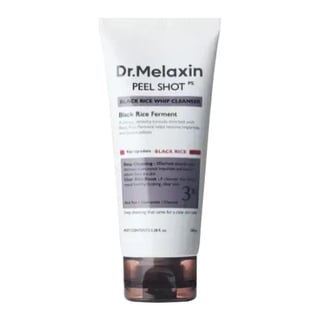 Dr.Melaxin Peel Shot Black Rice Whip Cleanser