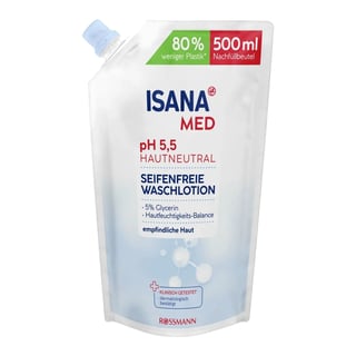ISANA Med Seifenfreie Waschlotion
