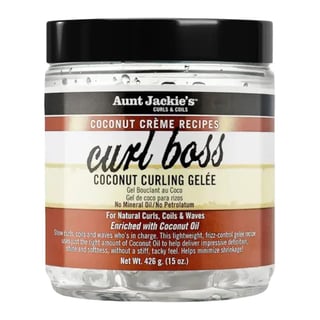 Aunt Jackie's Curls & Coils Curl Boss Coconut Curling Gelée