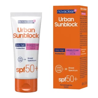 Novaclear Urban Sunblock Protective Cream Sensitive Skin SPF50+