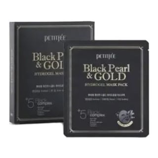 Petitfee Black Pearl & Gold Hydrogel Mask Pack