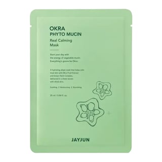 Jayjun Cosmetic Okra Phyto Mucin Real Calming Mask
