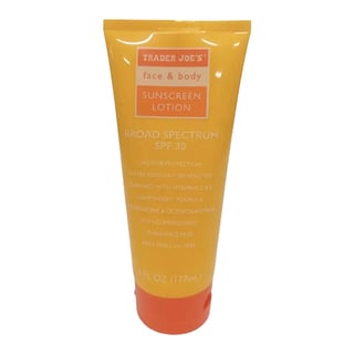 Trader Joe's Face & Body Sunscreen Lotion SPF 30