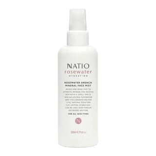 Natio Rosewater Drench Mineral Face Mist