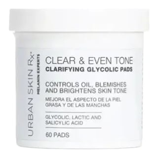 Urban Skin Clear & Even Tone Clarifying Glycolic Pads