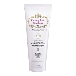 Missha Creamy Latte Strawberry Cleansing Foam
