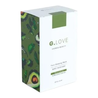 G.LOVE Night Face Mask Mint Avocado