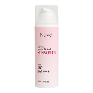 Nuvé Velvet Matte Tinted Sunscreen SPF 50 PA+++