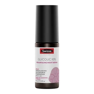 Swisse Glycolic 10% Resurfacing Night Serum