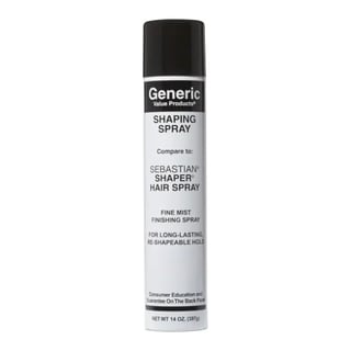 Generic Value Products VOC Shaper Hair Spray Compare To Sebastian Shaper Hair Spray