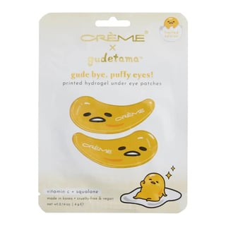 The Creme Shop Gudetama Gud Bye Puffy Eyes Printed Hydrogel Under Eye Patches