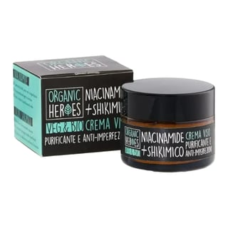 Organic Heroes Shikimico + Niacinamide Crema Viso Purificante