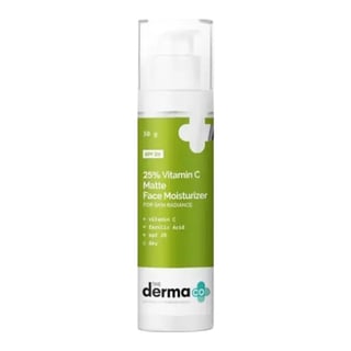 The Derma Co 25% Vitamin C Matte Face Moisturizer SPF 20