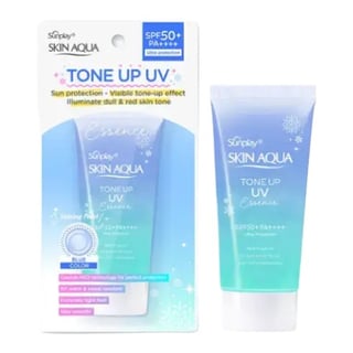 Skin Aqua Tone Up UV Essence Blue SPF 50+