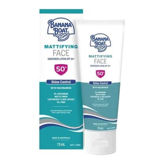 Banana Boat Mattifying Face Sunscreen Lotion SPF 50+