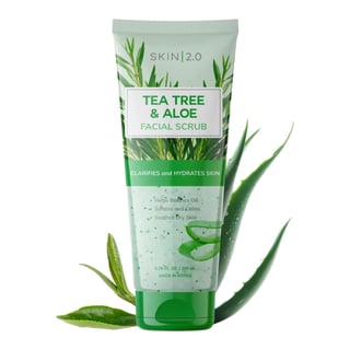 Skin 2.0 Tea Tree & Aloe Facial Scrub
