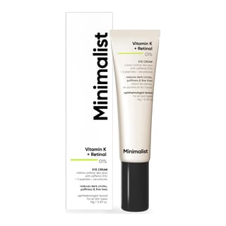 Minimalist Vitamin K + Retinal 01% Eye Cream
