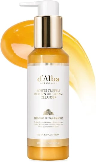 D'Alba White Truffle Return منظف كريمي زيتي