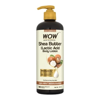 Wow Skin Science Shea Butter and Lactic Acid Body Lotion