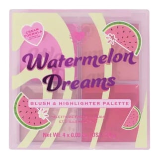 Revolution Beauty I Heart Revolution Watermelon Dreams Blush & Highlighter Quad