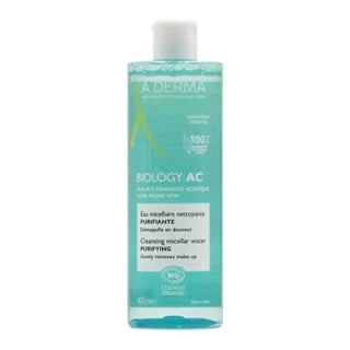 A-derma Biology AC Organic Micellar Purifying Cleansing Water