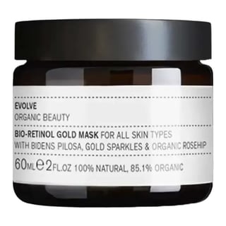 Evolve Organic Beauty Bio-Retinol Gold Face Mask