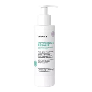 Clean+ Intensive Repair Gel Cleanser
