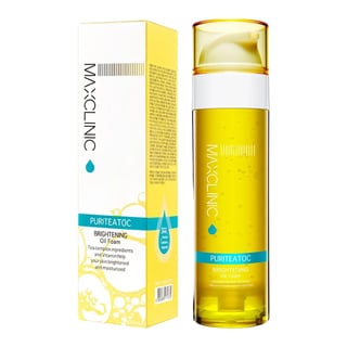 MAXCLINIC Puriteatoc Brightening Oil Foam