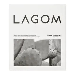 Lagom Aqua Cactus Mask Pack