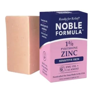 Noble Formula Emu & Calamine 1% Pyrithione Zinc (ZnP) Bar Soap