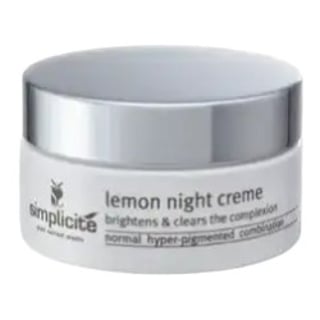 Simplicite Lemon Night Creme