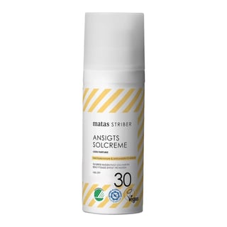 Matas Striber Ansigtssolcreme SPF 30 Uden Parfume
