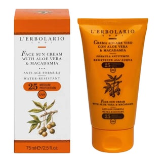 L'Erbolario Face Sun Cream Anti-Age Formula SPF 25