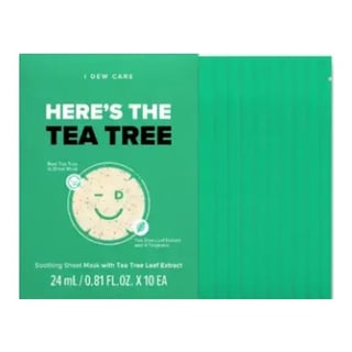 I Dew Care Here's The Tea Tree Sheet Mask