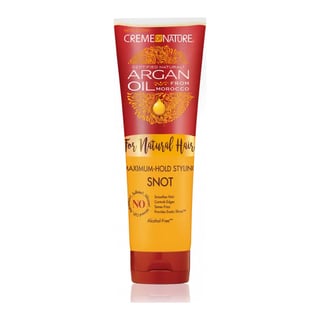 Creme of Nature Argan Oil For Natural Hair Maximum Hold Styling Snot