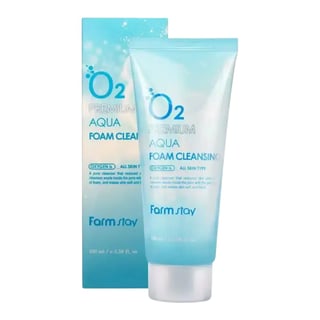 Farm Stay O2 Premium Aqua Foam Cleansing