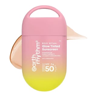 Earth Rhythm Rosy Ritual Glow Tinted Sunscreen SPF 50