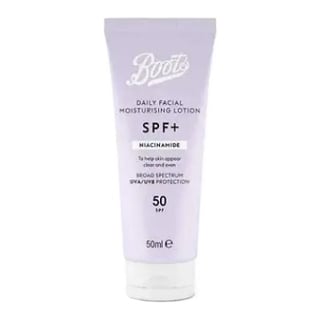 Boots SPF+ Niacinamide Moisturising Lotion SPF50