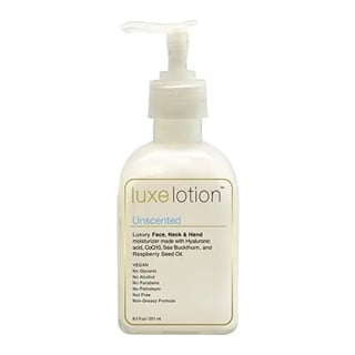 LuxeBeauty Hyaluronic Acid Luxurious Face, Neck & Hand Moisturizer Unscented