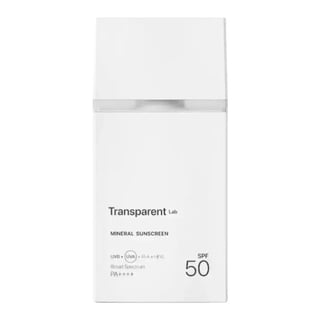Transparent Lab Mineral Sunscreen SPF 50 PA++++